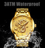 Men's watch, gold dragon sculpture. Elegant for all your moments ...si... BUY IT, NOW!
