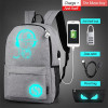 Creative Fluorescent Backpack with USB charging port