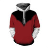 Dragon Red Black Pullover Hoodie Dragon Red Black Pullover Hoodie