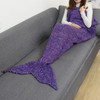 CAMMITEVER 19 Colors Mermaid Tail Blanket Crochet Mermaid Blanket For Adult Super Soft All Seasons Sleeping Knitted Blankets CAMMITEVER 19 Colors Mermaid Tail Blanket Crochet Mermaid Blanket For Adult Super Soft All Seasons Sleeping Knitted Blankets
