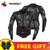 HEROBIKER Motorcycle Jackets Motorcycle Armor Racing Body Protector Jacket Motocross Motorbike Protective Gear + Neck Protector