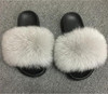 Women's Multicolor Fur Sandals