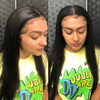Straight Frontal with Pre-plucked Hairline