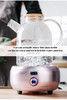 Transparent Heat-Resistant Glass Teapot