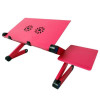 Adjustable Aluminum Laptop Bed Desk  With Mouse Pad | Laptop Table