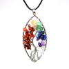 Seven Chakra Tree Of Life Necklace