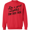 Whantz Prints Crewneck Pullover Sweatshirt