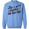 Whantz Prints Crewneck Pullover Sweatshirt