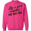 Whantz Prints Crewneck Pullover Sweatshirt