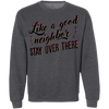Whantz Prints Crewneck Pullover Sweatshirt