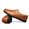 Men Genuine Leather Slip On Shoes