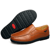 Men Genuine Leather Slip On Shoes