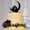 Wedding Cake Topper (Romantic Kiss /Hold Hands /Anniversary Engagement)