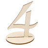 Table Numbers for Wedding Party Decorations (Romantic Rustic Theme /Vintage) [1 to 10]