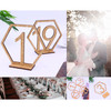 Table Number Stands / Signs | Rustic Country Vintage Wedding Decor (Wood /1-20)