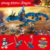 Flying Ninja Dragon Model Building Blocks