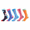 5 pairs Cool Crazy Funny Women Socks 5 pairs Cool Crazy Funny Women Socks