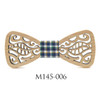 Butterfly Wedding Bowknot Wooden Bow Tie