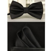 Vintage Silk Handkerchief Bow Tie