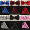 Vintage Silk Handkerchief Bow Tie