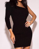 One Sleeve Bodycon Dress