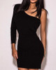 One Sleeve Bodycon Dress