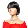 Human Hair Short Bob Wigs