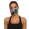 Peach Roses Face Masks Dust Mask with Filter Element, Multiple Spare Filter Cartridges