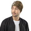 Gym Class Camo Barbells - Sand - All-Over Print Beanie