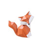 Geometric Fox Figurine Collection