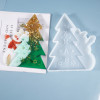Snowman Christmas Resin Silicone Mold, Holiday Mold