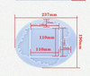 Wave Resin Silicone Coaster Mold