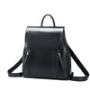 Women Oil Wax Cowhide Backpacks Vintage Female Shoulder Bag