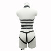 Gege Full Body Bondage Harness Bra Goth Fetish Lingerie
