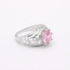 Colorful stone gothic ring
