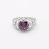 Colorful stone gothic ring