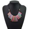 Vibrant Fringe Tassels Necklace