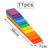 Wooden Rainbow Blocks Toy For Babies Awesome Stuff