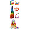 Wooden Rainbow Blocks Toy For Babies Awesome Stuff