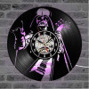Star Wars Wall Clock with LED Vintage Vinyl Record Clocks