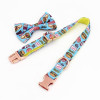 Lunch Bow-Tie Collar & Leash Set