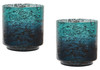Green Ombre Ombre Hurricane- Set Of 2 - Style: 7330164