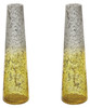 Yellow Ombre Ombre Snorkel Vase - Set of 2 - Style: 7466322
