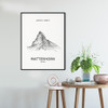 Matterhorn Poster Wall Art