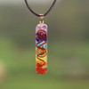 7-Chakra Crystal Pendant Necklace