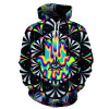 Trippy 3D Hamsa Hoodie