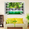Waterfall 3D Window View Wall Sticker