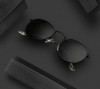 2017 New Sunglasses Women Rose Gold Metal Frame Circle Glasses Mirrored Brand Designer Round Sun Glasses for Women Lunette