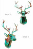 Artificial Deer Head Wall Decor 3D Puzzle