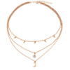 Multi Layer Beads Choker Necklaces